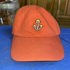 Mushroom Embroidered Hat Cotton Baseball‎ Cap Casual Adjustable